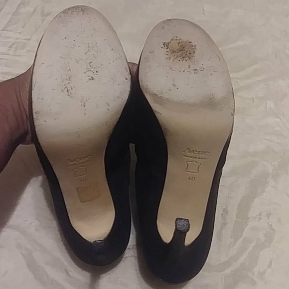 Acne Studios Ace Leather Lace Up Booties - Picture 7 of 7